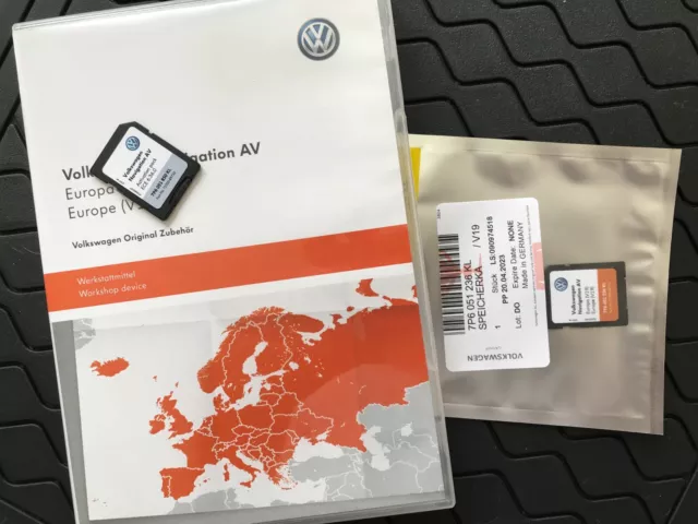 BRAND NEW VW Touareg Rns 850 Navi Update Set 2023 V19 Europa New Version  6.36.0 £50.50 - PicClick UK