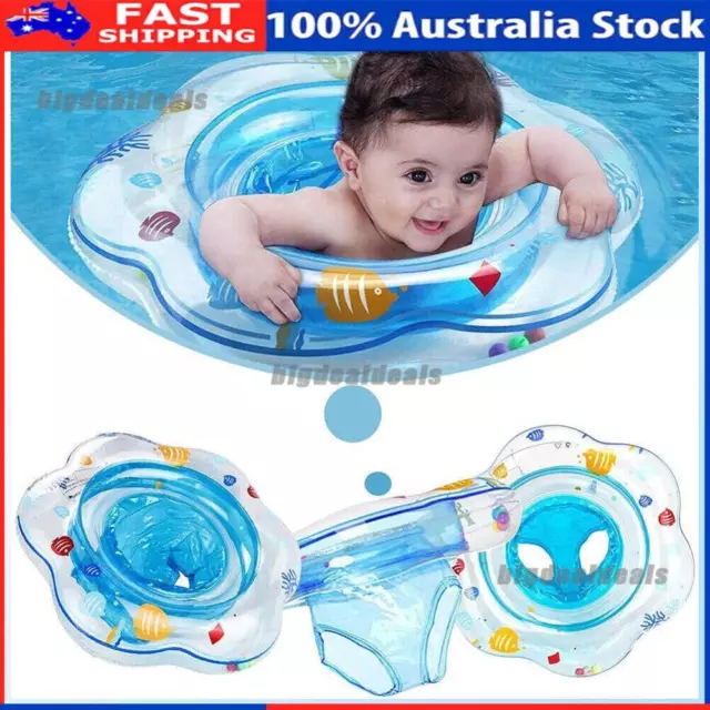 Baby Swimming Ring Seat Inflatable Toddles Kids Swim Pool Infant Float Safety