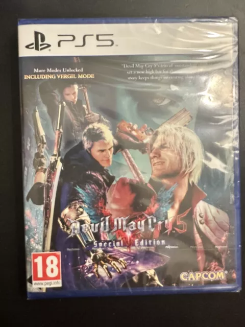 CUSTM REPLACEMENT CASE NO DISC Devil May Cry 5 Special Editin PS5 SEE  DESCRIPTIN 13388580026