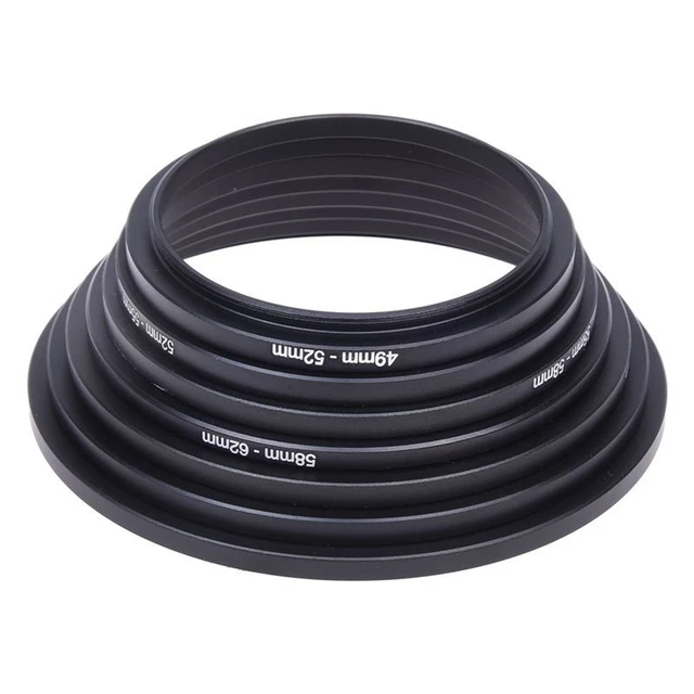 49 mm 52 mm 55 mm 58 mm 62 mm 67 mm 72 mm 77 mm lente paso a paso Rin C2C6