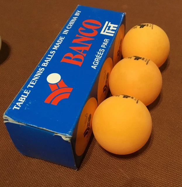 2 Boîtes Nittaku De Balles De Ping-pong 38mm Vintage 1983 - Sous Blister - Collection