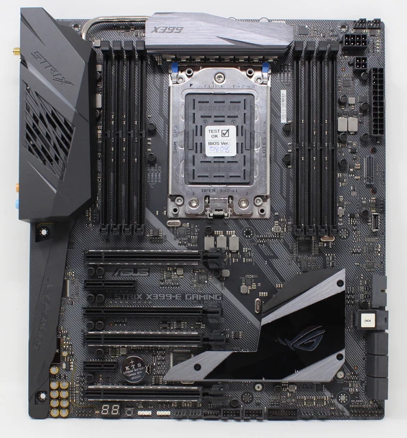 ASUS ROG STRIX X399-E Gaming AMD X399 E-ATX Mainboard Threadripper TR4 ...