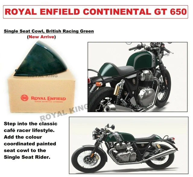 ROYAL ENFIELD CONTINENTAL GT 650 "Single Seat Cowl" British Racing