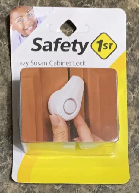 Safety 1st Lazy Susan Cupboard Child Safety Cabinet Lock -  NEW IN PACKAGE