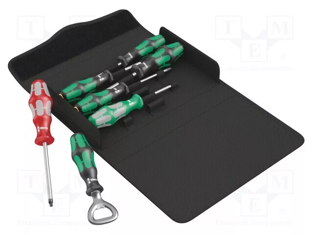 1 set, Kit: screwdrivers WERA.05105626001 /E2UK