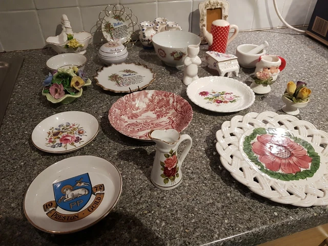 Joblot 22 Small Collectables Ceramic Decorative Ornament Plate Gifts Decorations Joblot 22 Small Collectables Ceramic Decorative Ornament Plate Gifts Decorations