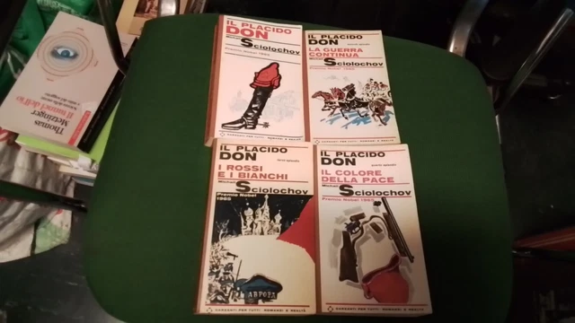 Il placido don Sciolochov 4 voll Garzanti per tutti, 1965-66, 14d24 Il placido don Sciolochov 4 voll Garzanti per tutti, 1965-66, 14d24