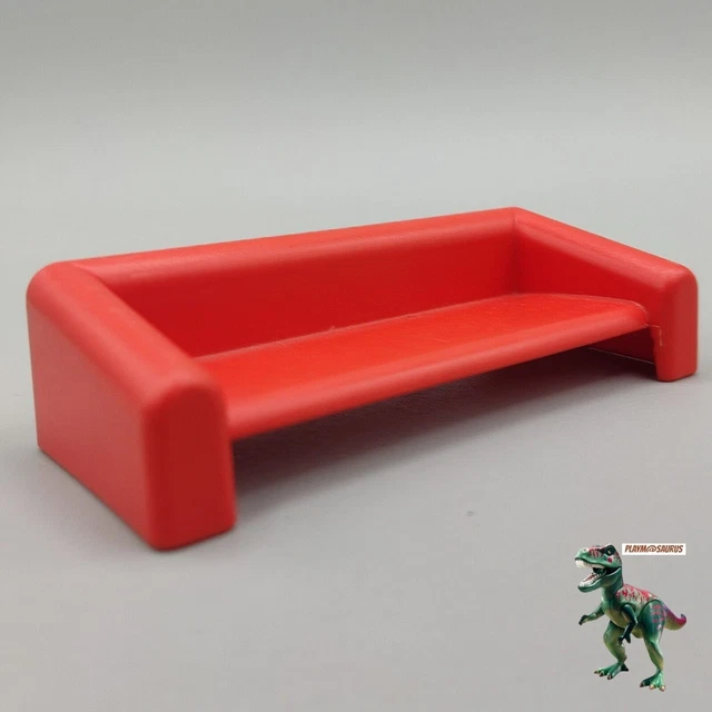 Canapé Et Repose-pieds Playmobil La Belle Époque Réf 70894 - Pièces Détachées Occasion, Fabrication Allemagne
