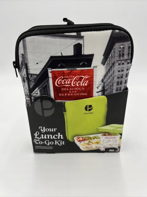 Cola-Cola Lunch Box with Insulating Sleeve