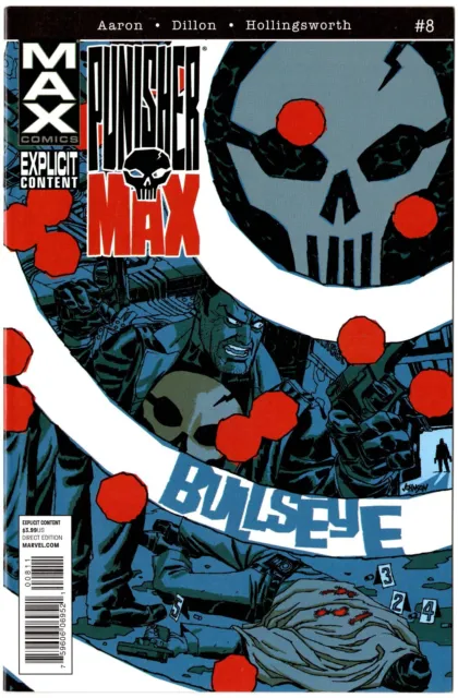 Punisher Max (2010) #8 - Marvel Comics - Jason Aaron - Steve Dillon - Bullseye