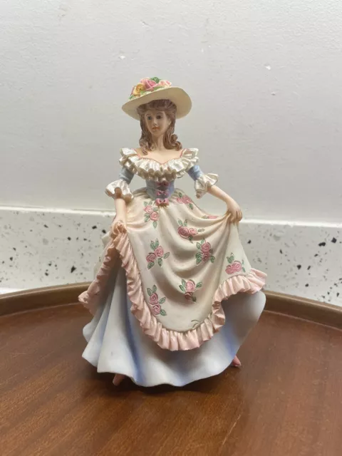 Vintage Regency Fine Art Demure Lady Figurine Limited Edition 1998 1415/20000