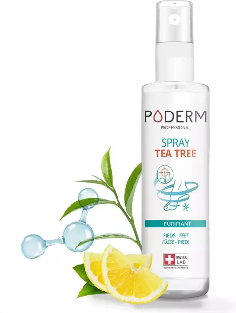 - MICOSI DA PIEDE D'ATLETA SPRAY AL TEA TREE 3 in 1 | Deodorante (Antiodore), an