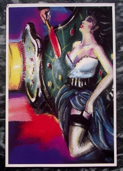 Carte postale Les Jeux sont faits, Seiler, signée , 500ex.  CPSM