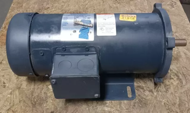 New Leeson 3/4 Hp Dc Motor 90 Vdc 1750 Rpm 27 In Lbs 56C 098032.00 C42D17Fk7D