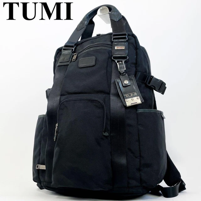 TUMI Backpack Lejeune 2WAY Bag Black Used