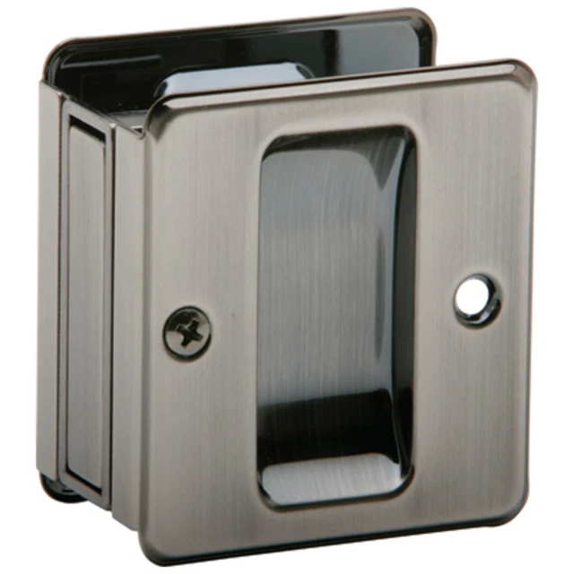 Schlage 990 1-3/4-Inch x 2-1/4-Inch Passage Pocket Door Pull