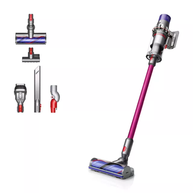 Dyson Cyclone V10 Extra Neuware Kabelloser Staubsauger Nickel/Fuchsia