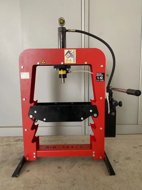 Pressa Manuale Idraulica AXA P12B 12 Tonnellate per Officina