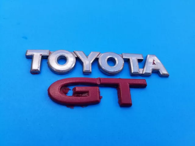 00 01 02 03 04 05 Toyota Celica Gt Rear Gate Emblem Logo Badge Set Oem (2005)