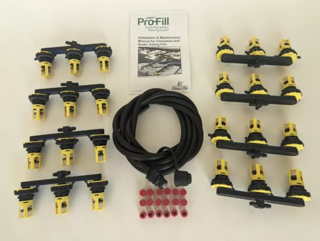 Flow-Rite Pro-Fill Battery Watering 48V kit for 8@6V or 4@12v Batteries