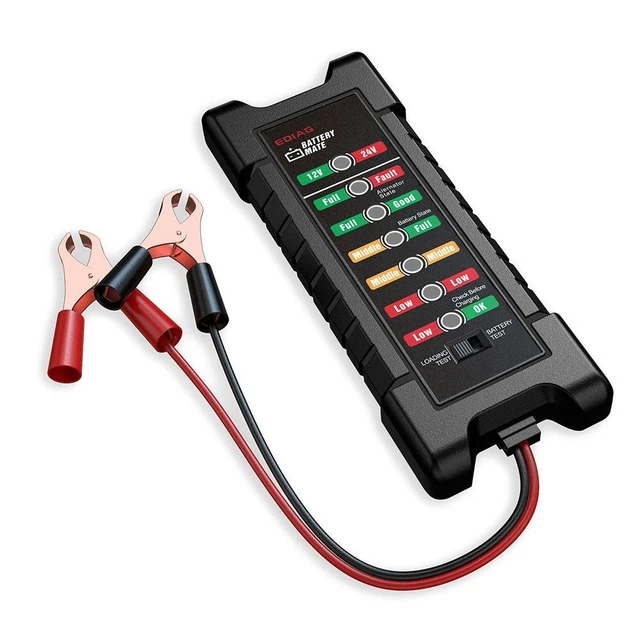 Battery Monitor Voltage Meter Tester Car Battery Monitor Car Battery Tester