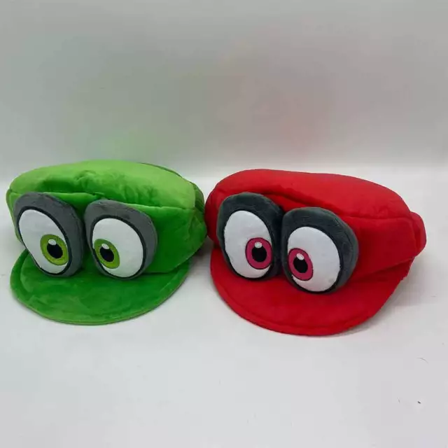 Mario odyssey plush with hats top