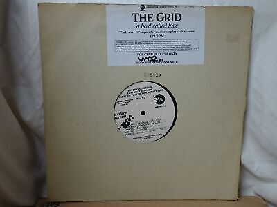 The Grid:   A Beat Called Love UK One sided ltd 12"