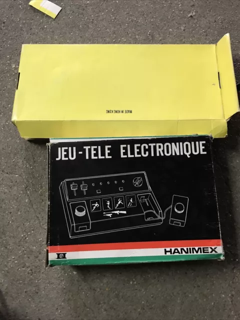 Ancienne console de jeu video Hanimex SD 070 électronique boite origine