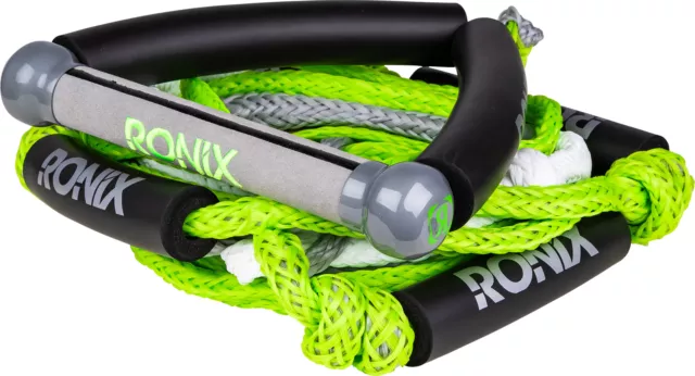 RONIX Hantel Seile Leine BUNGEE SURF Hantel 2024 green/silver + 25FT Leine