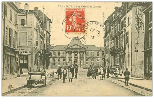 55.COMMERCY.n°122.RUE CARNOT ET CHATEAU