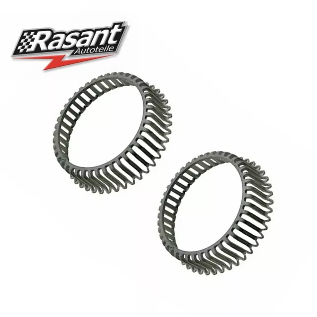 2x Satz ABS Ring Sensorring Hinten für VW Golf 2 3 4 Passat Polo Audi Seat