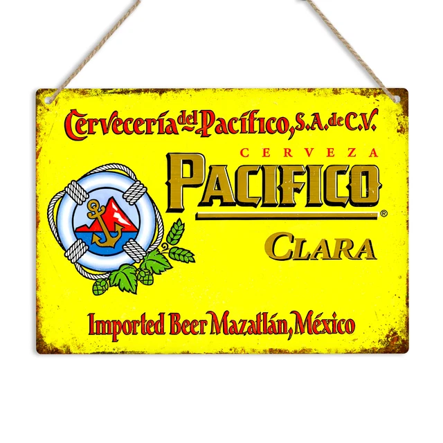 Anjoes Targa In Metallo Vintage Con Logo Birra Artigianale Fat Tire, 20,3 X 30,5 Cm, Decorazione Per Bar, Pub E Man Cave