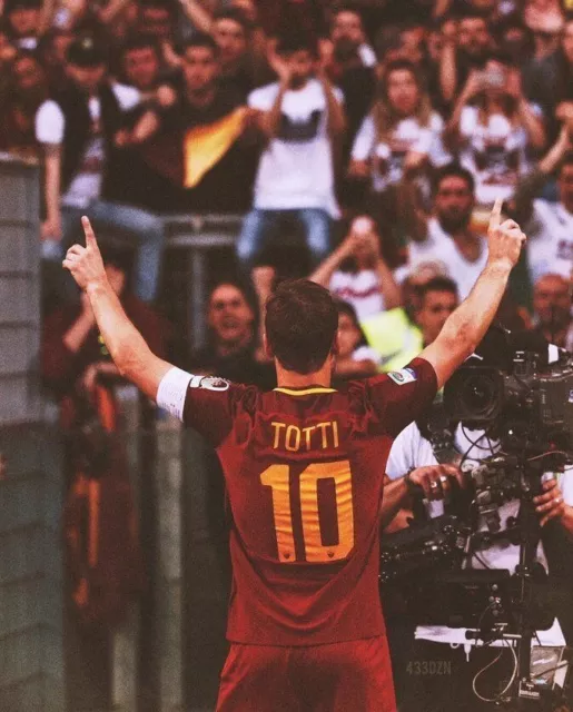 Francesco Totti Poster Locandina 45X32Cm Football Champions