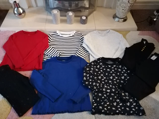 M&S & Next Girls Bundle, Aged 7 Years In Excellent Condition. 2