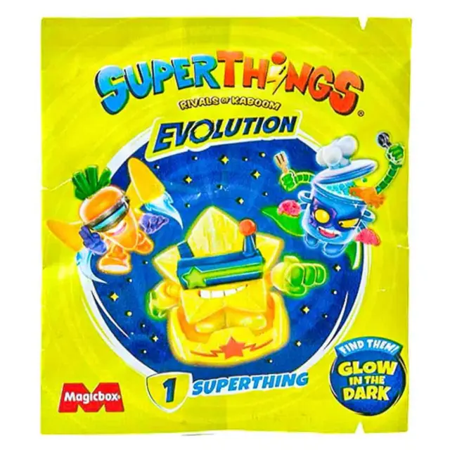 Magic Box SuperThings Rivals of Kaboom Evolution - One Pack Glow in the Dark New
