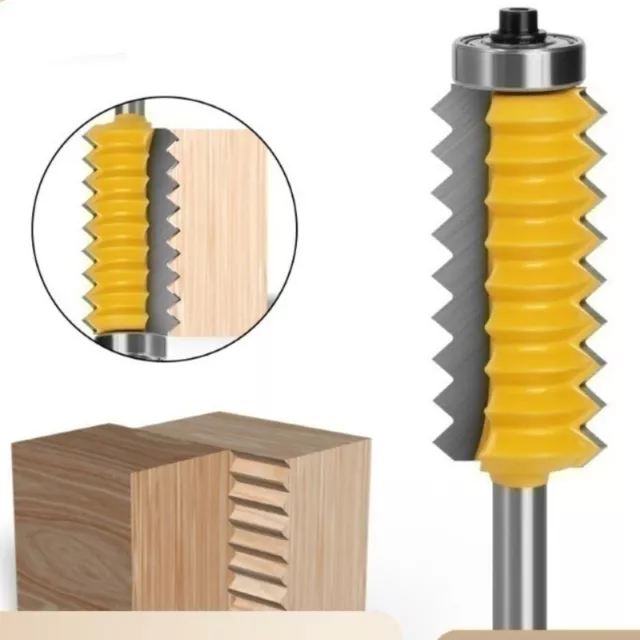 Tongue and Groove Router Bit Set 8mm Shank T-shape Cutter Tool
