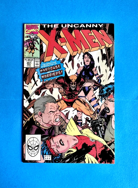 Uncanny X-Men #261 (Vol 1)  Jim Lee Cover  Marvel Comics  May 1990  V/G