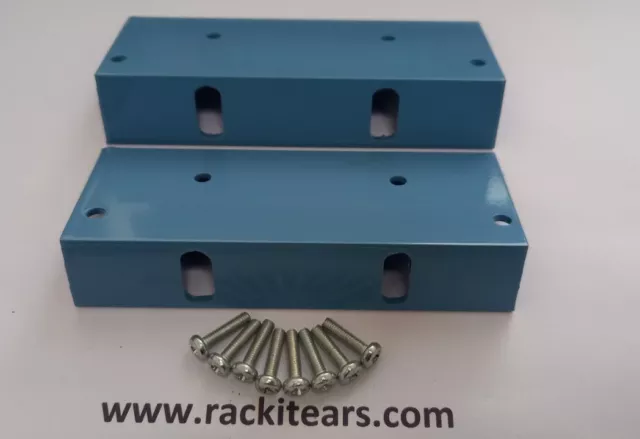 Rack ears to fit Ensoniq ASR-10 EPS-16+ EPS-m rack sampler with mounting screws