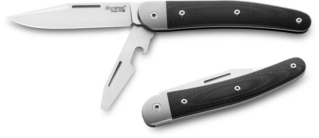LIONSTEEL Jack JK2 GBK Knife M390 Steel/Titanium/Black G10