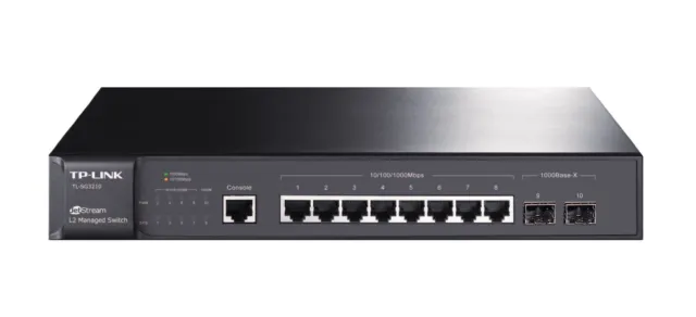 TP-Link T2500G-10TS(TL-SG3210) JetStream Gigabit L2 Lite Managed Switch (8-Port,