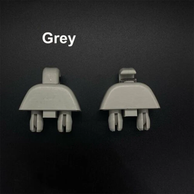 2012-2015 clip gancio parasole 2 pz 6R0857561Y20 grigio morsetto