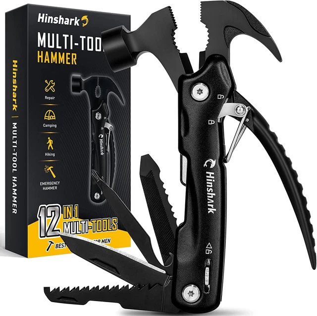 Regalo Uomo, 12 in 1 Multiuso Gadget Utili, Idee Regalo Uomo Regali per Lui/Papà