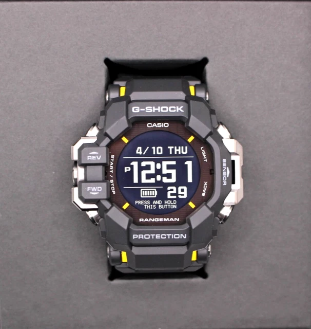 Lunette (Bezel) Casio G-Shock Rangeman GPR-H1000-1 Noire En Résine Biosourcée - Neuf étiquettes
