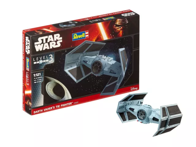 Revell Dath Vader's Tie Fighter Star Wars 1: 121 Kit de construction de modèles