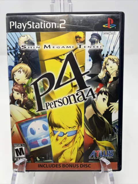 Shin Megami Tensei: Persona 4 (with Soundtrack) PS2 Case & Manual Only