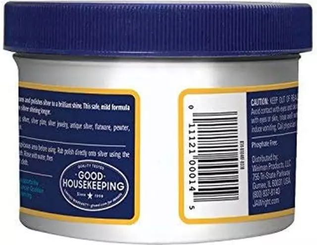 Wright'S Silver Cleaner and Polish Cream - 8 Ounce with Polishing Cloth - Ammoni 3