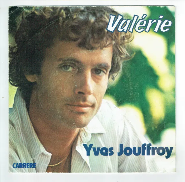 Yves Jouffroy Vinile 45 Giri 7 " Sp Valerie - Remember - Carrere 49439 F : Rare