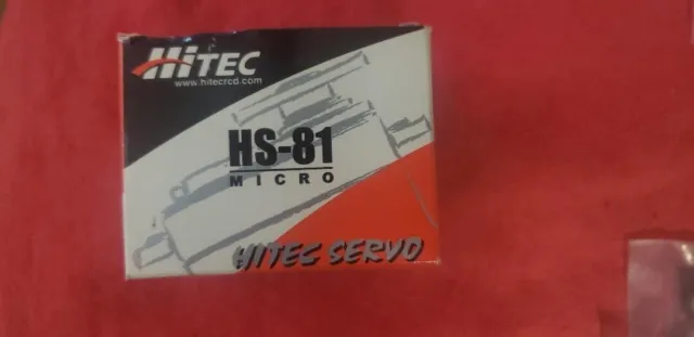 Hitec HS-81 Micro Servo Parkflyers and Mini Helis - HRC31081S