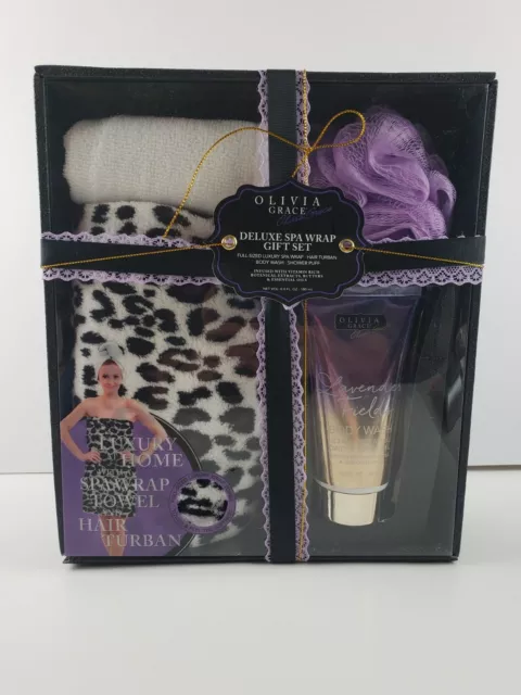 Olivia Grace Deluxe Spa Wrap Gift Set
