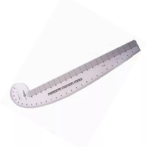 Fairgate 24" 3-In-1 Transparent Fashion Form Hip French Curve Ruler #01-128
